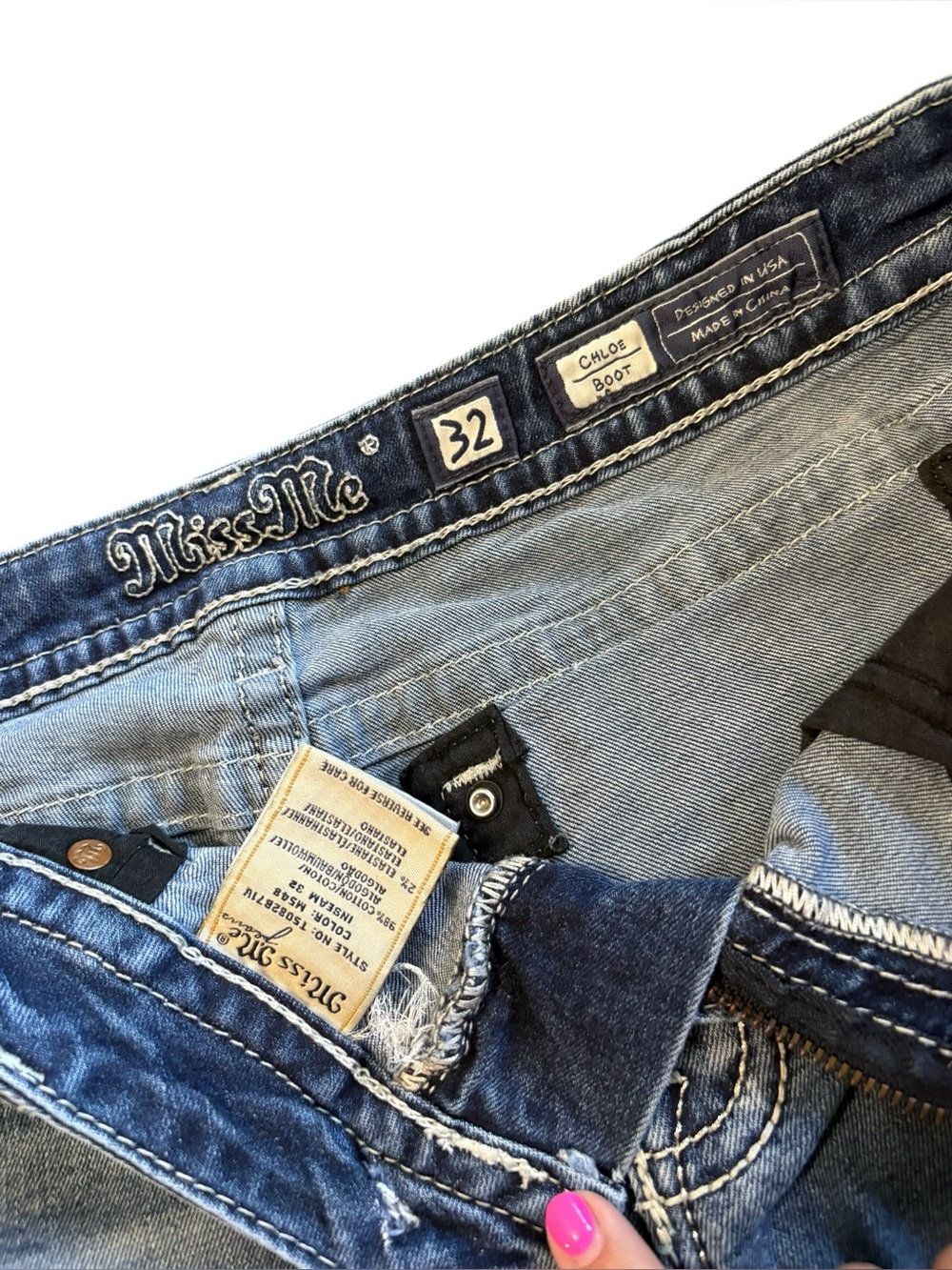 Miss Me shorts has flaw - Picture 4 of 7
